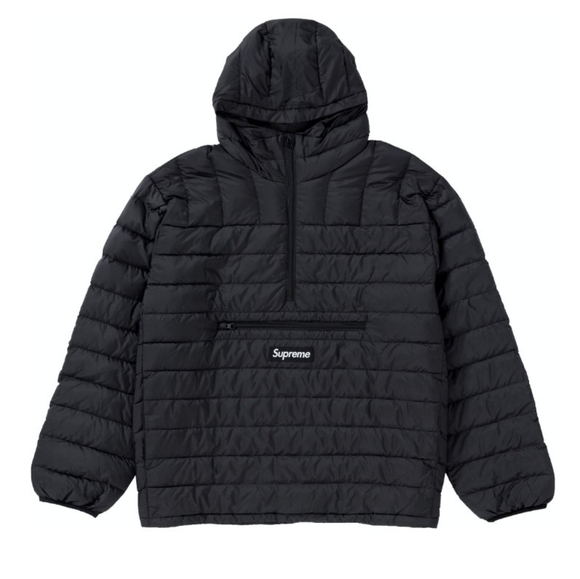 supreme half zip jacket